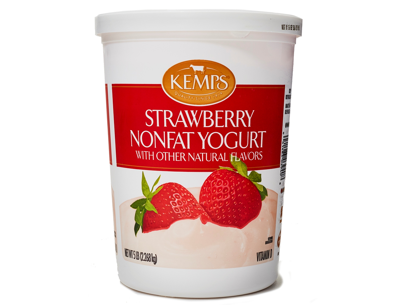 Kemps Strawberry Nonfat Yogurt