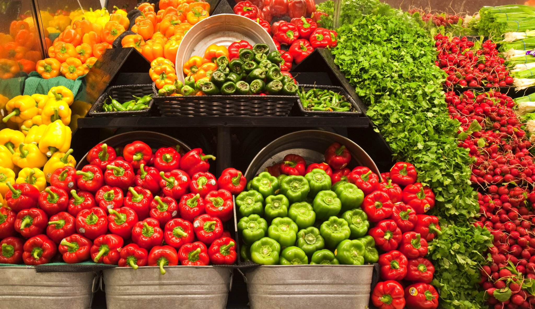 BIX Portland, Oregon, United States,Grocery Store Produce Aisle BIX