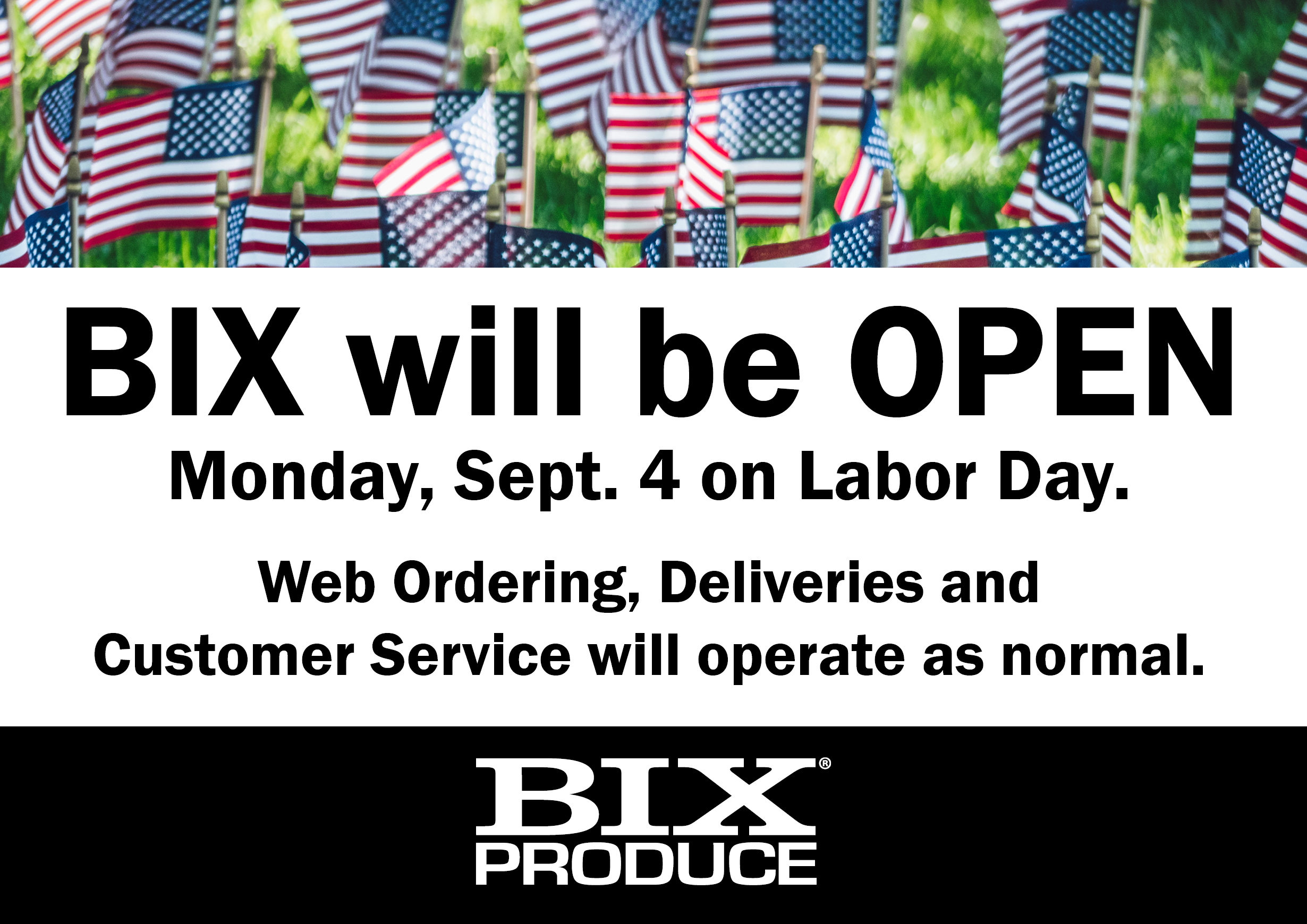 Online Ordering Login BIX Produce Company